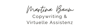 Logo Martina Baum Copywriting - ohne Hintergrund